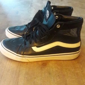 Vans black and white sneakers